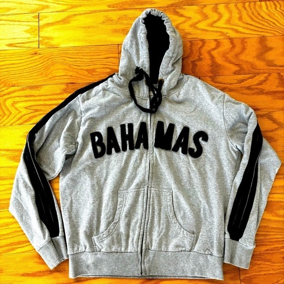 Salty Waves Other - Bahamas Gray Zip Cozy Sweatshirt - size S​